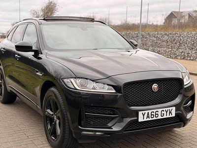 Used Jaguar F-Pace R-Sport 180 HP (132 kW) 2017 Black SUV