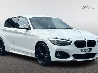 Used BMW 118 M Sport 136 HP (100 kW) 2019 White Hatchback
