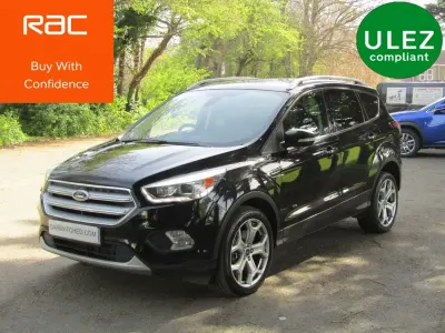 Używany Ford Kuga Titanium X 180 KM (132 kW) 2017 Czarny SUV