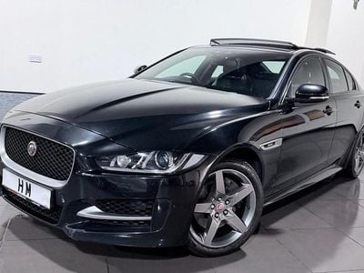 Used Jaguar XE R-Sport 180 HP (132 kW) 2016 Black Sedan