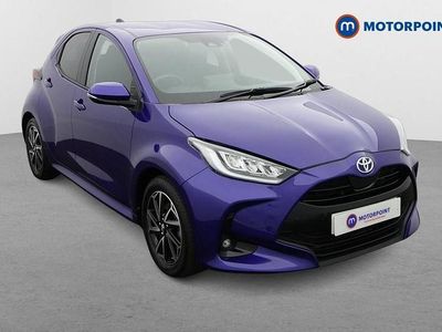Used Toyota Yaris Hybrid Design 2023 Blue Hatchback
