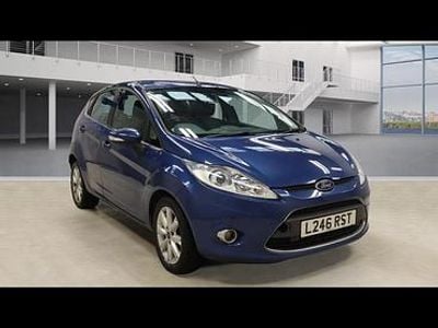 Used Ford Fiesta Zetec 2010 Blue Hatchback