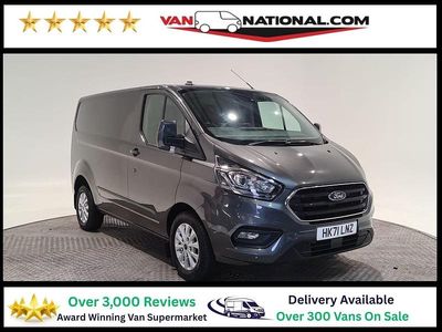 Grey Used 2021 Ford Transit Custom Limited Van | £17,990 (A bit pricey)