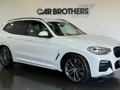 Begagnad BMW X3 M Sport 2019 Vit SUV