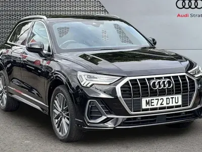 Used Audi Q3 S-Line 150 HP (110 kW) 2022 Black SUV