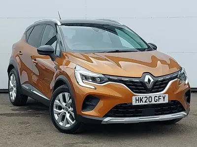 Second-hand Renault Captur Iconic 95 CP (69 kW) 2020 Portocaliu SUV