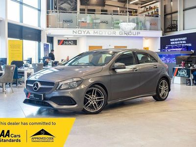 Grey Used 2017 Mercedes A200 AMG line Hatchback | £11,299 (Fair price)