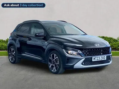 Used Hyundai Kona Premium 2023 Black SUV