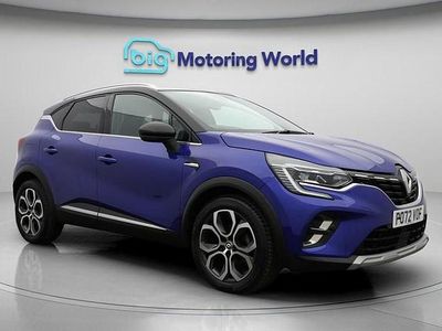 Used Renault Captur Techno 90 HP (66 kW) 2022 Blue/black SUV