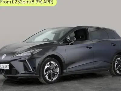 Used MG MG4 EV Trophy 150 kW (204 HP) 2023 Black Hatchback