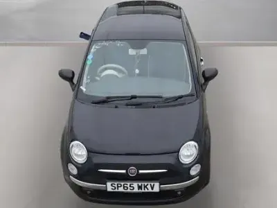 Used Fiat 500 69 HP (50 kW) 2015 Black Hatchback