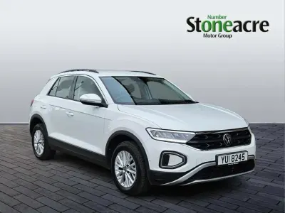 Used VW T-Roc Life 108 HP (79 kW) 2023 White SUV