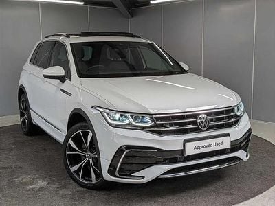 Used VW Tiguan R-line 190 HP (139 kW) 2022 White SUV