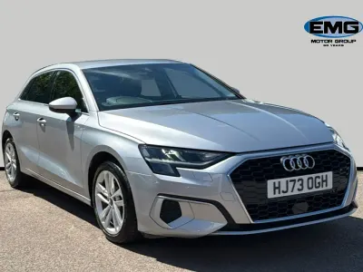 Used Audi A3 Sportback Sport 150 HP (110 kW) 2023 Silver Hatchback