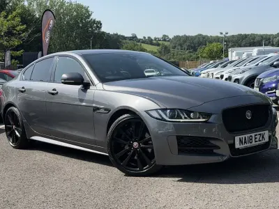 Used Jaguar XE R-Sport 250 HP (183 kW) 2018 Grey Sedan