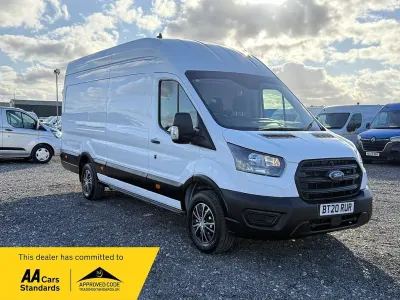 Used Ford Transit 130 HP (95 kW) 2020 White Van
