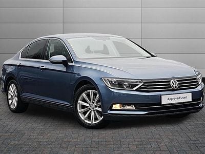 Used VW Passat Business 150 HP (110 kW) 2015 Harvard blue Sedan