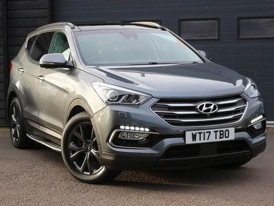 Silver Used 2017 Hyundai Santa Fe Edition SUV | £11,995 (Fair price)