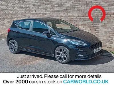 Begagnad Ford Fiesta ST-Line 140 HK (102 kW) 2019 Svart Halvkombi