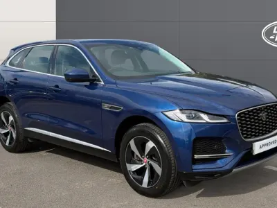 Used Jaguar F-Pace S 163 HP (119 kW) 2021 Blue SUV