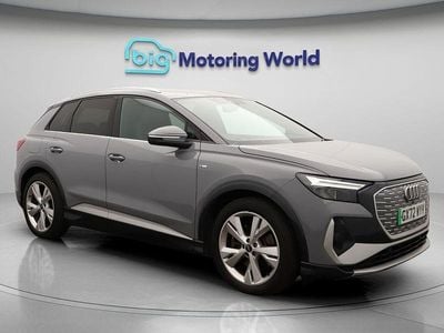 Grey Used 2022 Audi Q4 e-tron S-Line SUV | £20,800 (Good price)