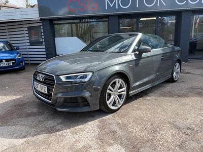 Used Audi A3 Cabriolet S-Line 2017 Grey Cabriolet