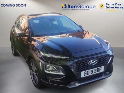 Second-hand Hyundai Kona Premium 120 CP (88 kW) 2018 Negru SUV