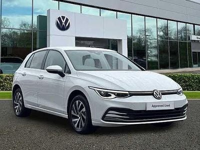 White Used 2022 VW Golf VIII Style Hatchback | £18,491 (Fair price)