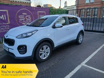 Used Kia Sportage 130 HP (95 kW) 2018 White SUV