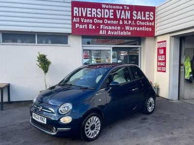 Używany Fiat 500 Dolcevita 70 KM (51 kW) 2022 Niebieski Hatchback