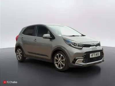 Used Kia Picanto X-Line 67 HP (49 kW) 2021 Grey Hatchback