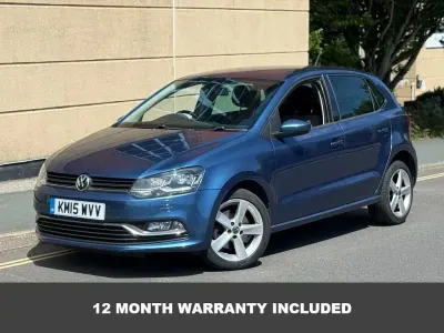 Used VW Polo SEL 110 HP (80 kW) 2015 Blue Hatchback