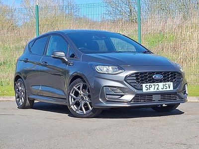 Usado Ford Fiesta ST-Line 125 HP (91 kW) 2022 Cinzento Citadino