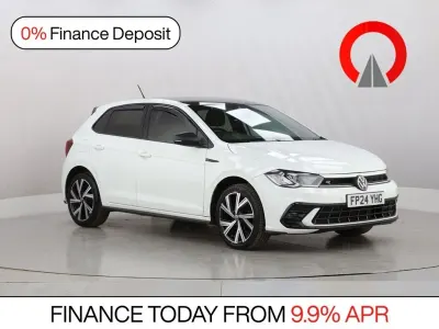 Used VW Polo R-line 95 HP (69 kW) 2024 White Hatchback