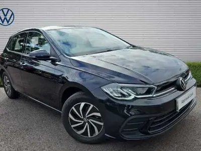 Used VW Polo Life 95 HP (69 kW) 2025 Black Hatchback