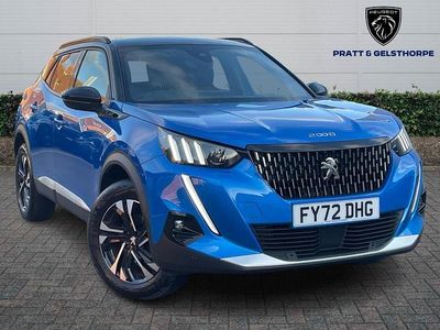 Blue Used 2022 Peugeot 2008 GT SUV | £18,295 (A bit pricey)