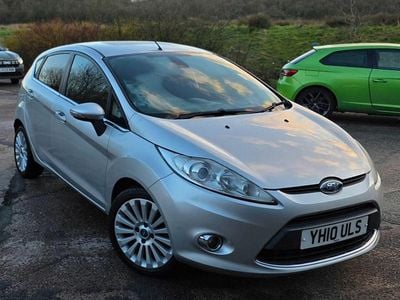 Used Ford Fiesta Titanium 2010 Silver Hatchback