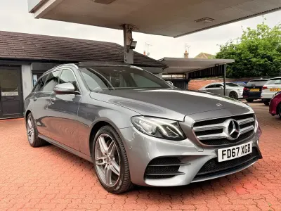 Used Mercedes E220 AMG Line Premium 2017 Grey Estate