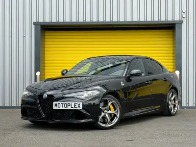 Used Alfa Romeo Giulia Saloon Quadrifoglio 510 HP (375 kW) 2017 Black Sedan