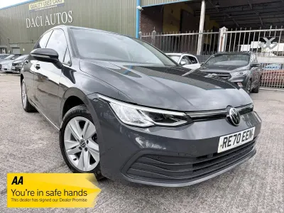 Used VW Golf VII Life 130 HP (95 kW) 2020 Grey Hatchback