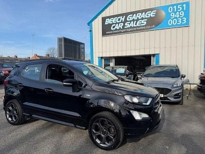 Used Ford Ecosport ST-Line 125 HP (91 kW) 2019 Black SUV