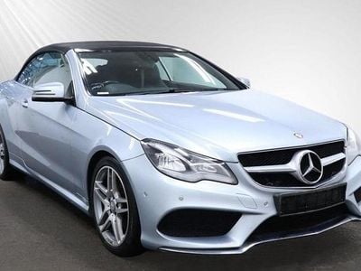Begagnad Mercedes E220 AMG 2014 Silver Cab