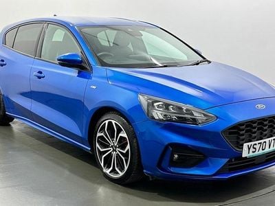 Used Ford Focus ST-Line X 120 HP (88 kW) 2020 Blue Hatchback
