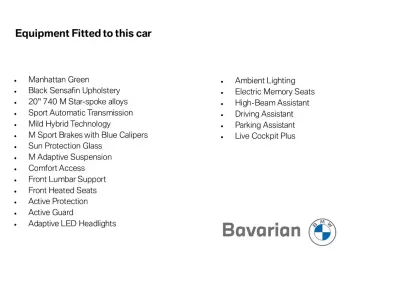 Used BMW X5 M Sport 294 HP (216 kW) 2024 Green SUV