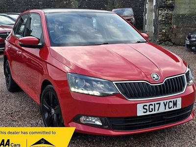 Used Skoda Fabia SE L 2017 Red Hatchback