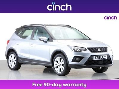 Silver Used 2018 Seat Arona SE Technology SUV | £9,499 (Fair price)
