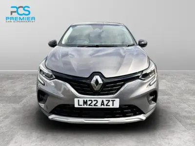Used Renault Captur Iconic 2022 Oyster grey with diamond black roof SUV