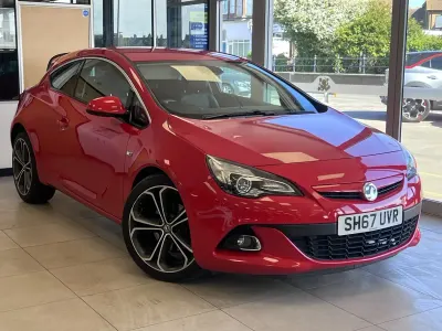 Used Vauxhall Astra GTC Edition 2017 Red Hatchback