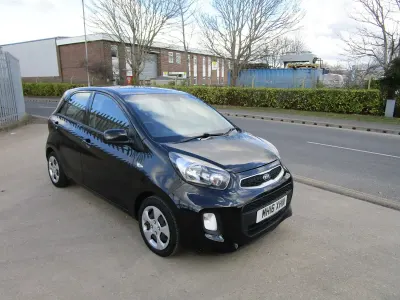 Used Kia Picanto 66 HP (48 kW) 2016 Black Hatchback