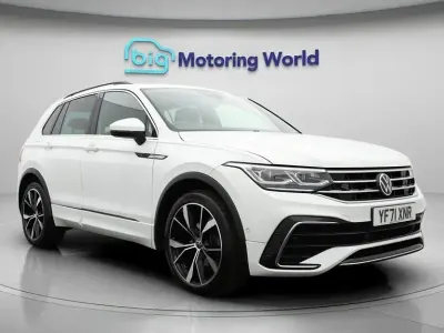 Used VW Tiguan R-line 150 HP (110 kW) 2022 White SUV